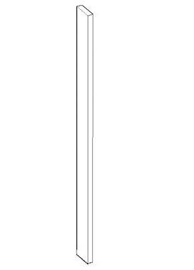 OAK SHAKER- Tall Filler (5/8D)