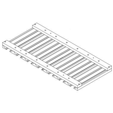 Wood Glasses Rack