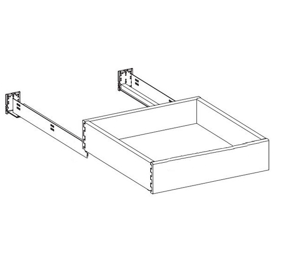 WHITE SHAKER -Roll Out Tray Kits
