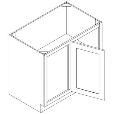 SAGE SHAKER- Blind Base Cabinet (34-1/2H x 24D)