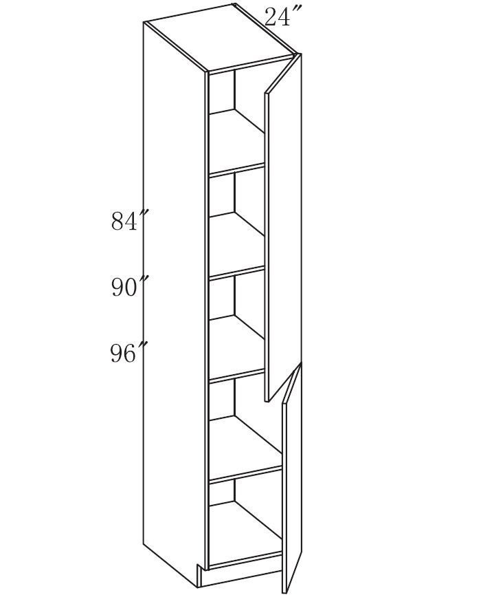 Pantry 2 Doors Cabinet