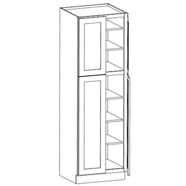 Pantry 4 Doors Cabinet