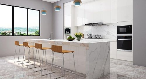 Everett High Gloss White